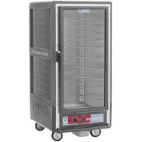 Metro C537-HFC-U-GY C5 3 Series Heated Holding Cabinet with Clear Door - Gray