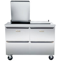Traulsen UST6012-DD 60 inch 4 Drawer Refrigerated Sandwich Prep Table