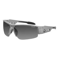 Ergodyne Skullerz DAGR Safety Glasses with Matte Gray Frame and Polarized Smoke Lenses 52131