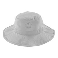 Ergodyne Chill-Its 8939 Gray Evaporative Cooling Bucket Hat 12666