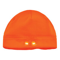 Ergodyne N-Ferno 6804 Hi-Vis Orange Skull Cap Winter Hat with LED Lights 16804