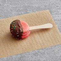 Coco Bakery 2" Strawberry Macaron Pop - 96/Case