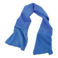 Ergodyne Chill-Its 6604 Blue Multi-Purpose Evaporative Cooling Towel 12490