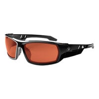 Ergodyne Skullerz ODIN Safety Glasses with Black Frame and Polarized Copper Lenses 50021