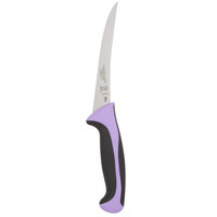 Mercer Culinary M23820PU Millennia Colors® 6 inch Curved Stiff Boning Knife with Purple Handle