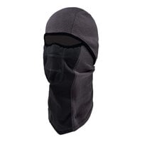 Ergodyne N-Ferno 6823 Gray Windproof Hinged Fleece Balaclava Face Mask 16835