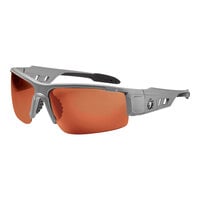 Ergodyne Skullerz DAGR Safety Glasses with Matte Gray Frame and Polarized Copper Lenses 52121