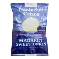 Nantucket Crisps Madaket Sweet Onion Potato Chips 2 oz. - 15/Case