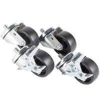 Traulsen CK22 4" Swivel Casters for 27", 32" and 48" U-Series Refrigerators and Freezers - 4/Set