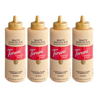 Torani Puremade White Chocolate Flavoring Sauce 12 fl. oz. (16.5 oz.) - 4/Case