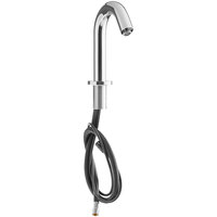 Waterloo Deck-Mount Chrome Hands-Free Sensor Faucet with 4 3/4" Gooseneck Spout, Concealed Sensor, and 0.5 GPM