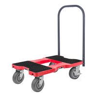 Snap-Loc E-Track Super-Duty 1,800 lb. Red Push Cart Dolly SL1800P6R