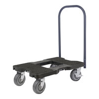 Snap-Loc E-Track Super-Duty 1,800 lb. Black Push Cart Dolly SL1800P6B