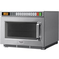 Panasonic NE-21523 Stainless Steel Commercial Microwave Oven - 208/230-240V, 2100W