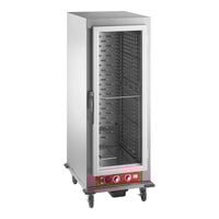 Avantco HPESC-1836 Full Size Vacuum-Insulated Heated Holding / Proofing Cabinet with Clear Door - 120V