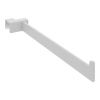 Econoco Aspect 12 5/8" Gloss White Metal Saddle-Mount Faceout for Select Merchandisers APFO12W