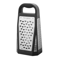 Microplane Elite 5-Blade Stainless Steel Box Grater with Measuring Cup 34009