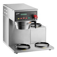 Curtis ALP3GTR12A000 12 Cup Coffee Brewer with 3 Lower Warmers on Right - 120V