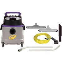 ProTeam 107129 10 Gallon ProGuard 10 Wet / Dry Vacuum Cleaner with Tool Kit - 120V