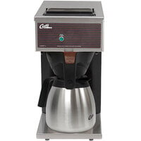 Curtis CAFEOPP10A000 12 Cup Pourover Thermal Carafe Coffee Brewer with 1 Lower Warmer - 120V