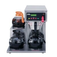 Curtis ALP3GTL12A000 12 Cup Coffee Brewer with 3 Lower Warmers on Left - 120V