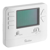 Robertshaw Pro-Series Dual-Powered Programmable 1H / 1C Digital Wall Thermostat RS9110 - 24V