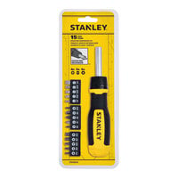 Stanley 15-Bit Ratcheting Screwdriver Set STHT60129
