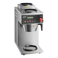 Curtis ALP3GT12A000 12 Cup Coffee Brewer with 1 Lower and 2 Upper Warmers - 120V