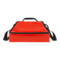 Sterno 16" x 16" x 6" Medium Red Vinyl Insulated Premium Breakfast Delivery Bag 98026-300000