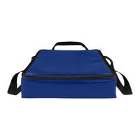 Sterno 16" x 16" x 6" Medium Royal Blue Vinyl Insulated Premium Breakfast Delivery Bag 98024-300000