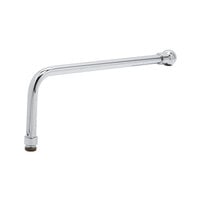 T&S 000385-40 18 inch Chrome Plated Soldered L-Faucet
