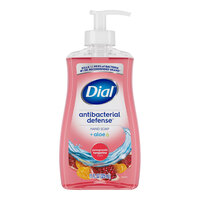 Dial Antibacterial Defense DIA20943 11 fl. oz. Pomegranate Tangerine Liquid Hand Soap