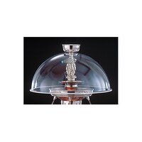 Apex 4107-AL 21 inch Beverage Fountain Sneeze Guard Dome for SS Fountains
