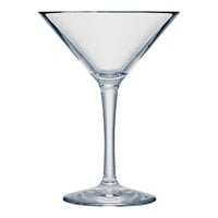 Strahl Design + Contemporary from Steelite International 10 oz. Plastic Martini Glass - 12/Pack