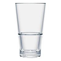 Strahl CapellaStack from Steelite International 14 oz. Plastic Stackable Beverage Glass - 12/Pack