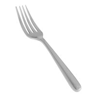 Front of the House Oliver 7 1/4" 18/10 Stainless Steel Extra Heavy Weight Brushed Salad / Dessert Fork - 12/Case