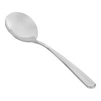 Front of the House Classic 7" 18/10 Stainless Steel Extra Heavy Weight Soup Spoon - 12/Case