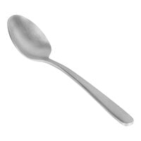 Front of the House Classic 4 1/2" 18/10 Stainless Steel Extra Heavy Weight Brushed Demitasse Spoon - 12/Case