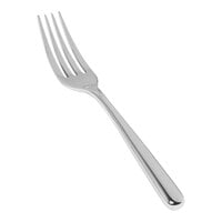 Front of the House Oliver 7 1/4" 18/10 Stainless Steel Extra Heavy Weight Salad / Dessert Fork - 12/Case
