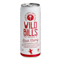 Wild Bill's Craft Beverage Co. Black Cherry Soda 12 fl. oz. - 12/Case