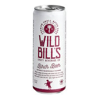 Wild Bill's Craft Beverage Co. Birch Beer Soda 12 fl. oz. - 12/Case