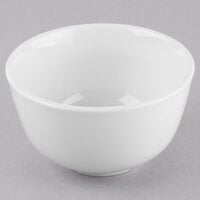 Libbey Porcelana 19 oz. Bright White Porcelain Noodle Soup Bowl - Sample