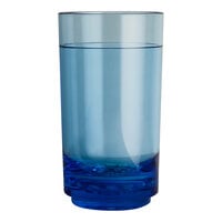 Aspen Diamond from Steelite International 14 oz. Blue Polycrystal Beverage Glass - 24/Case