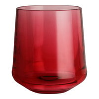 Aspen Summit from Steelite International 12 oz. Red Polycrystal Stemless Wine Glass - 24/Case