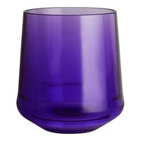 Aspen Summit from Steelite International 12 oz. Purple Polycrystal Stemless Wine Glass - 24/Case