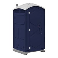 J & J Echo One ET701101X2408 Navy Blue Portable Restroom - Assembled