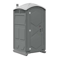 J & J Echo One ET701101X3208 Gray Portable Restroom - Assembled