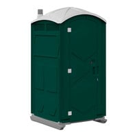 J & J Echo One ET701101X2708 Forest Green Portable Restroom - Assembled