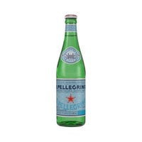 San Pellegrino Sparkling Natural Mineral Water 500 mL Glass Bottle - 24/Case