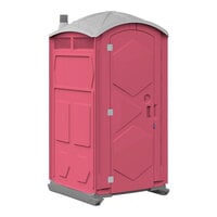 J & J Echo One ET701101X2008 Pink Portable Restroom - Assembled